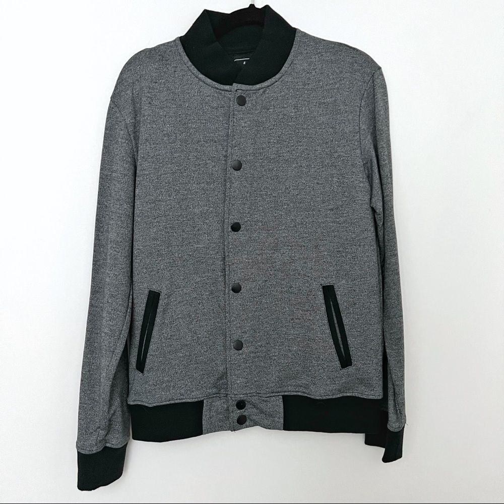 F21 - Gray Bomber Jacket